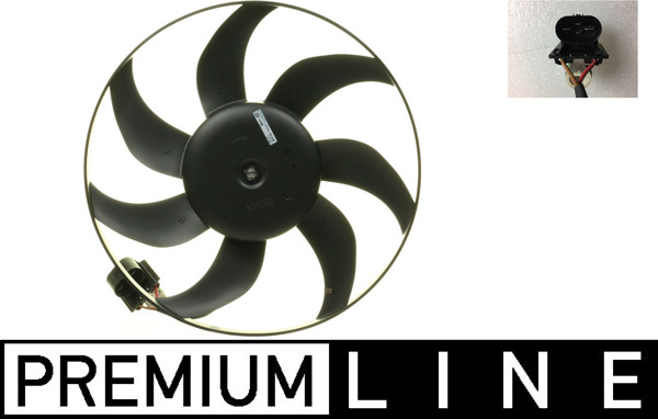 ventiliatorius, radiatoriaus - CFF 338 000P MAHLE