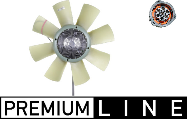 Fan, radiator - CFF 426 000P MAHLE