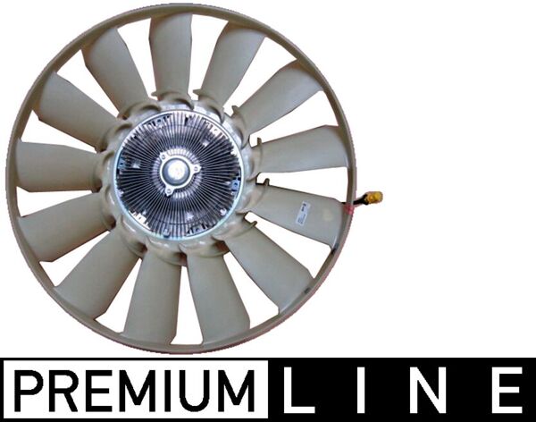 Fan, radiator - CFF 487 000P MAHLE