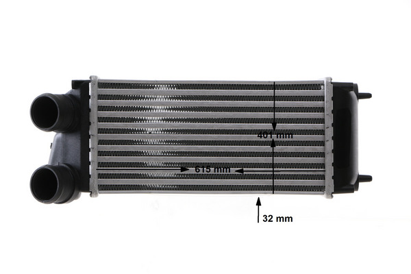 Intercooler, charger - CI 16 000S MAHLE