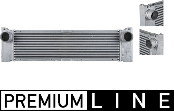 Intercooler, charger - CI 82 000P MAHLE