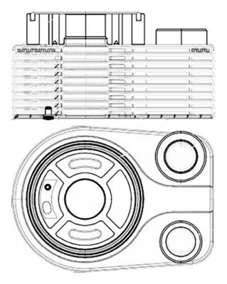 Oil Cooler, engine oil - CLC 196 000S MAHLE