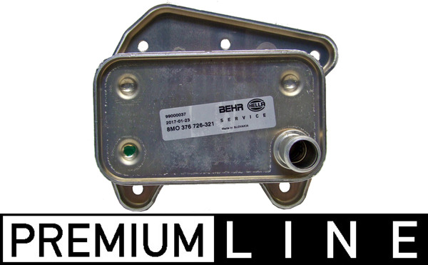 Oil Cooler, engine oil - CLC 52 000P MAHLE