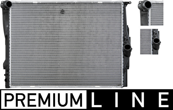 Radiator, engine cooling - CR 1087 000P MAHLE