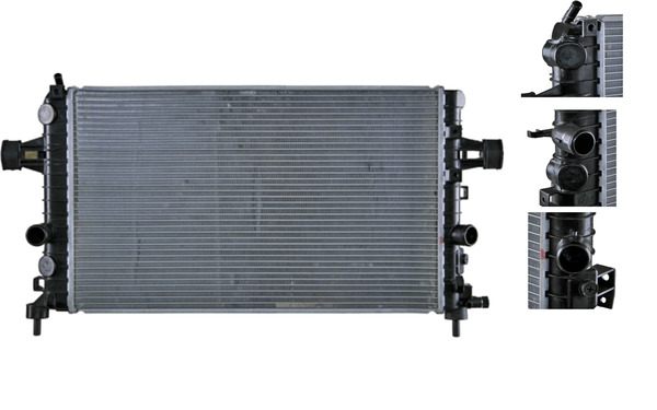 Radiator, engine cooling - CR 1091 000S MAHLE
