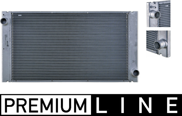 Radiator, engine cooling - CR 1095 000P MAHLE