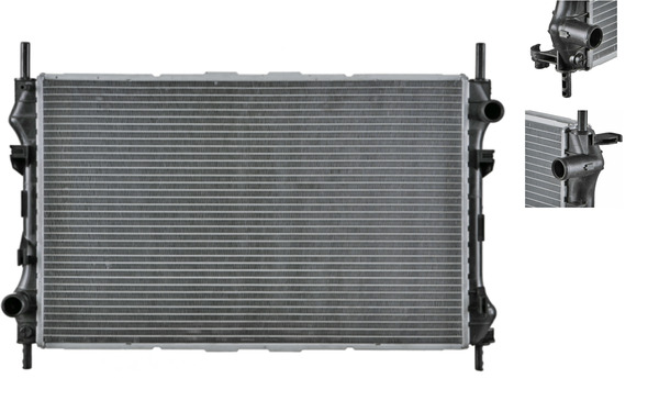 Radiator, engine cooling - CR 1140 000S MAHLE
