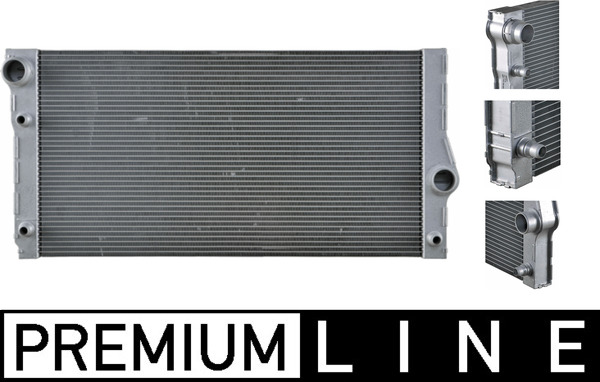 Radiator, engine cooling - CR 1148 000P MAHLE
