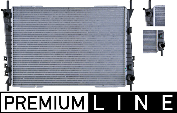 Radiator, engine cooling - CR 1348 000P MAHLE
