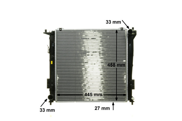 Radiatore, Raffreddamento motore - CR 1367 000P MAHLE