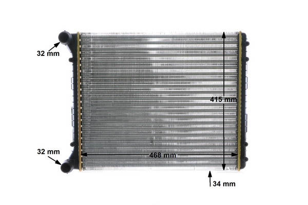 Radiator, engine cooling - CR 1418 000S MAHLE
