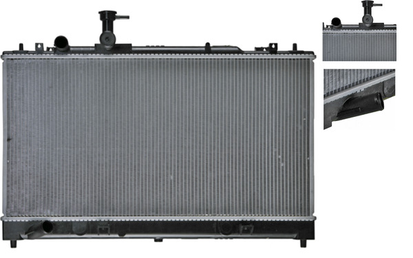 Radiator, engine cooling - CR 1475 000S MAHLE
