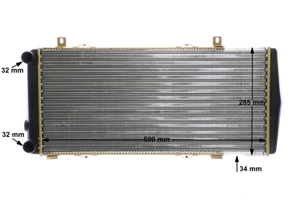 Radiator, engine cooling - CR 1513 000S MAHLE