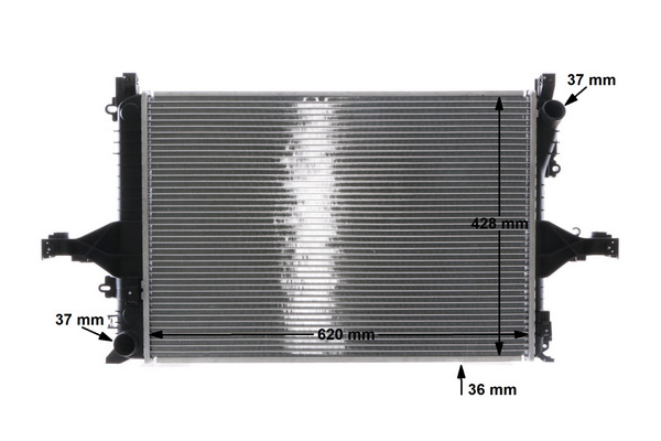 Radiator, engine cooling - CR 1546 000S MAHLE
