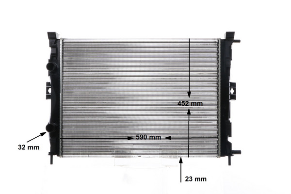 Radiator, engine cooling - CR 1690 000S MAHLE