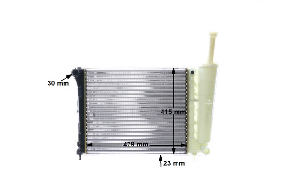 Radiator, engine cooling - CR 1859 000S MAHLE