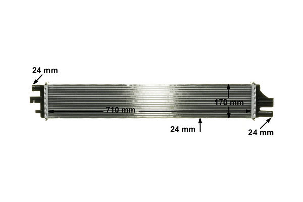 Radiator, engine cooling - CR 2163 000P MAHLE
