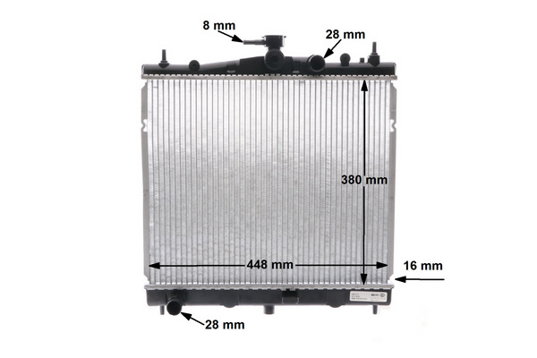Radiator, engine cooling - CR 2164 000S MAHLE
