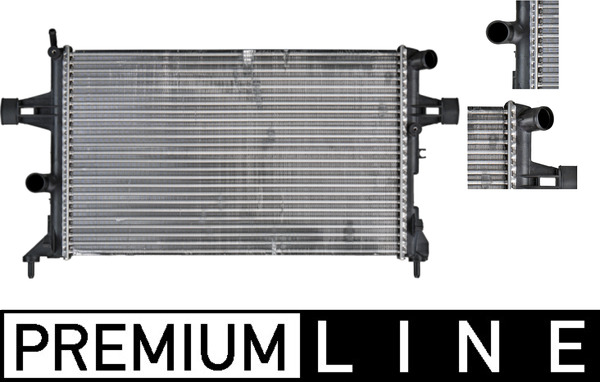 radiatorius, variklio aušinimas - CR 227 000P MAHLE