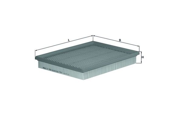 Filtro aria - LX 1662 MAHLE
