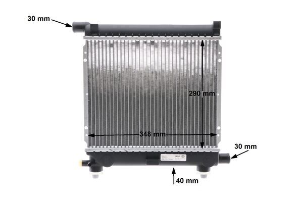 Radiator, engine cooling - CR 235 000S MAHLE