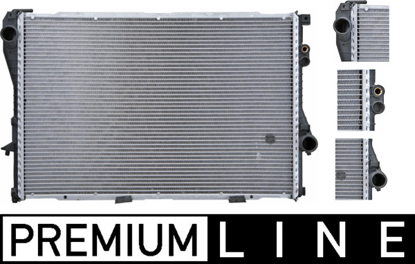 Radiator, engine cooling - CR 281 000P MAHLE