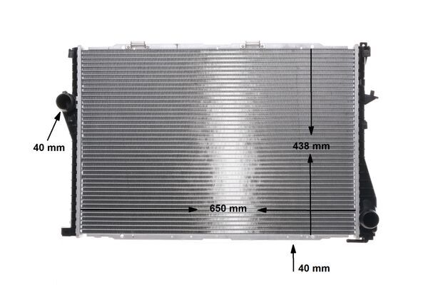 Radiator, engine cooling - CR 295 000S MAHLE