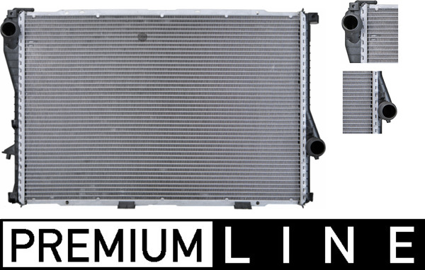 Radiator, engine cooling - CR 298 000P MAHLE