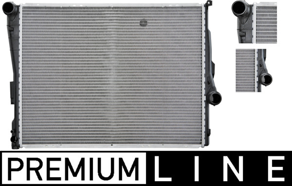 Radiator, engine cooling - CR 458 000P MAHLE