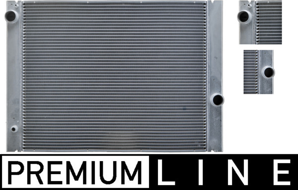 Radiator, engine cooling - CR 511 000P MAHLE
