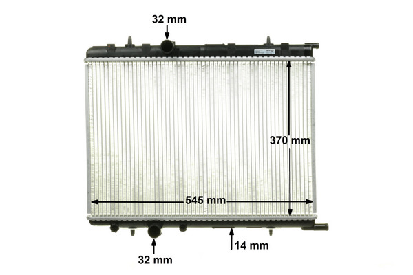 Radiatore, Raffreddamento motore - CR 515 000P MAHLE