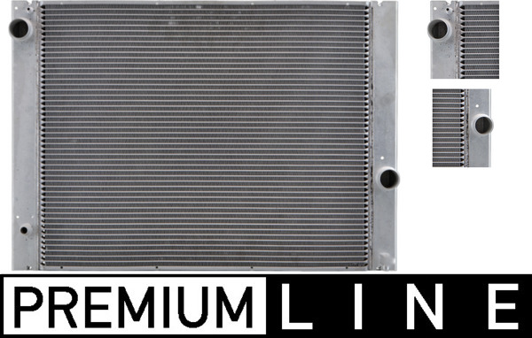 Radiator, engine cooling - CR 580 000P MAHLE