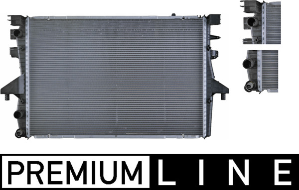 Radiator, engine cooling - CR 585 000P MAHLE