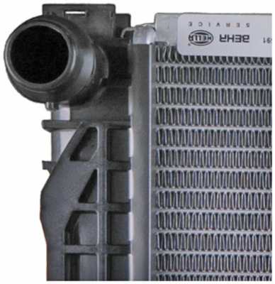 Radiator, engine cooling - CR 647 000S MAHLE