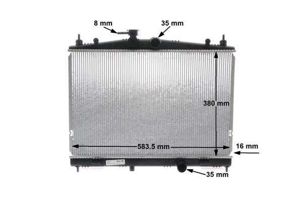 Radiatore, Raffreddamento motore - CR 856 000S MAHLE