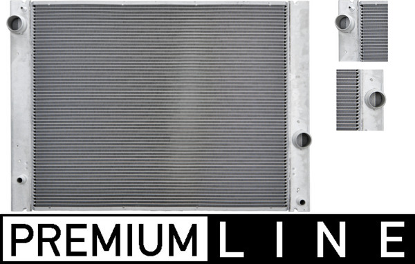 Radiator, engine cooling - CR 917 000P MAHLE