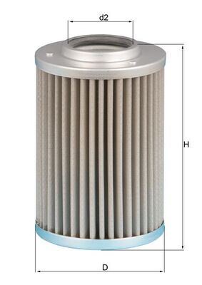 Filtro idraulico, Cambio automatico - HX 40 MAHLE