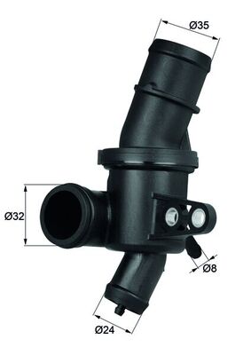 Termostato, Refrigerante - TH 4 80 MAHLE