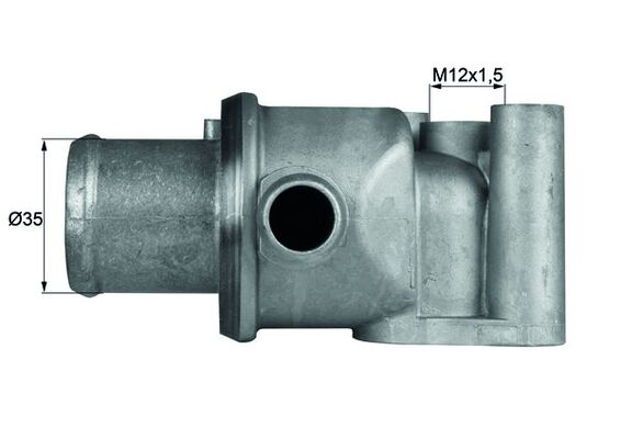 Termostato, Refrigerante - TI 77 87D MAHLE