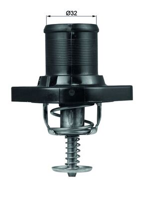 Thermostat, coolant - TI 182 89 MAHLE