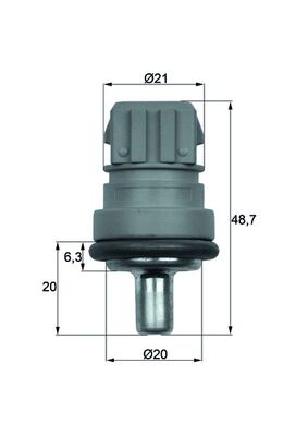 Sensore, Temperatura refrigerante - TSE 1D MAHLE