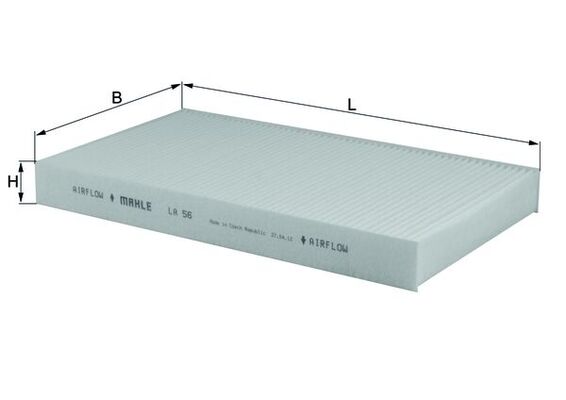Filter, interior air - LA 56 MAHLE