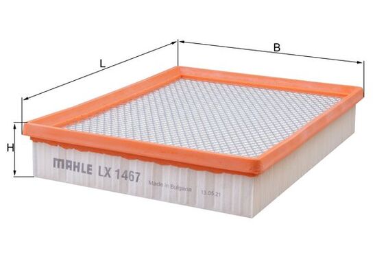 Filtro aria - LX 1467 MAHLE