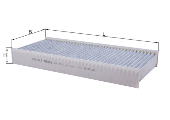 Filter, interior air - LAK 410 MAHLE