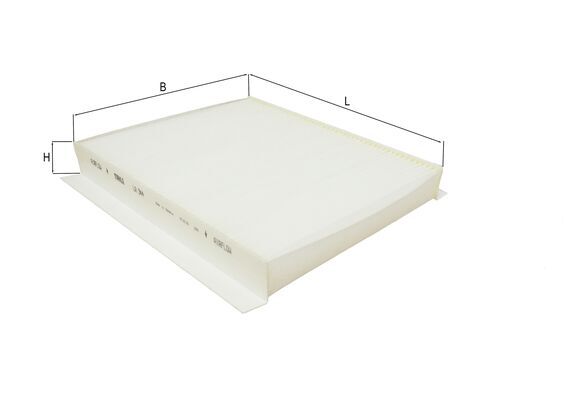 Filter, interior air - LA 344 MAHLE