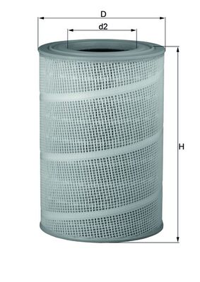 Air Filter - LX 714 MAHLE
