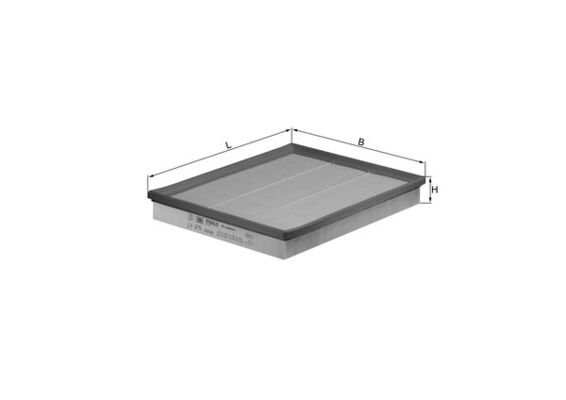 Air Filter - LX 876 MAHLE