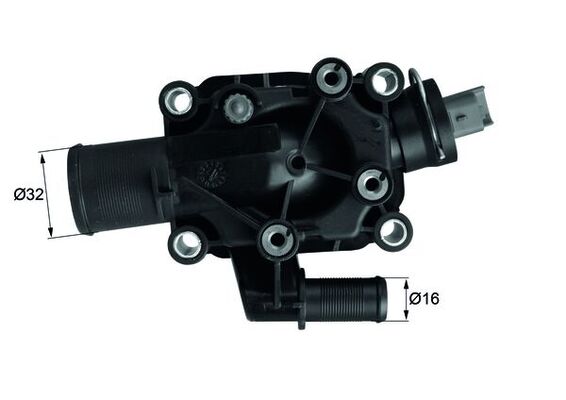 Thermostat, coolant - TI 210 89 MAHLE