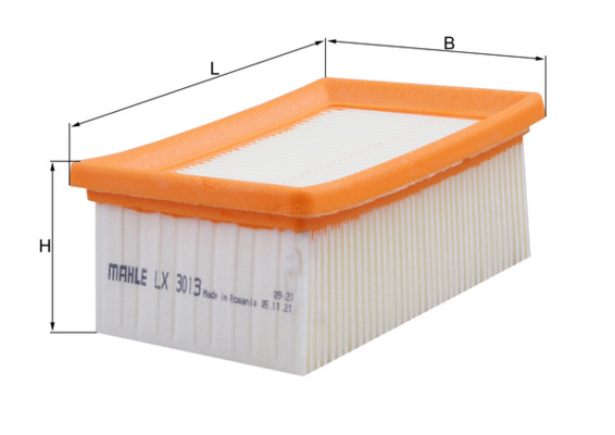 Filtro aria - LX 3013 MAHLE