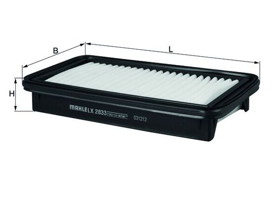 Filtro aria - LX 2833 MAHLE